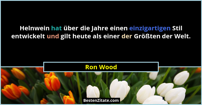 Helnwein hat über die Jahre einen einzigartigen Stil entwickelt und gilt heute als einer der Größten der Welt.... - Ron Wood