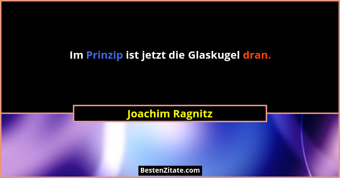 Im Prinzip ist jetzt die Glaskugel dran.... - Joachim Ragnitz